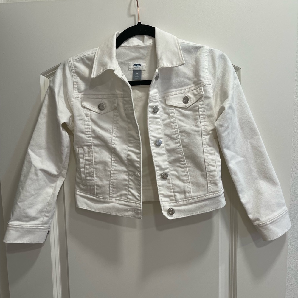 White Jean Jacket